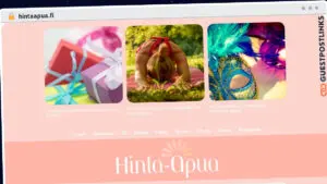 Publish Guest Post on hintaapua.fi