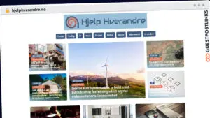 Publish Guest Post on hjelphverandre.no