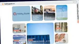Publish Guest Post on hobbyguide.se