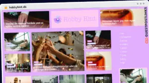 Publish Guest Post on hobbyhint.dk