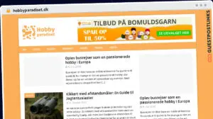 Publish Guest Post on hobbyparadiset.dk