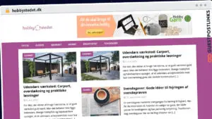 Publish Guest Post on hobbystedet.dk