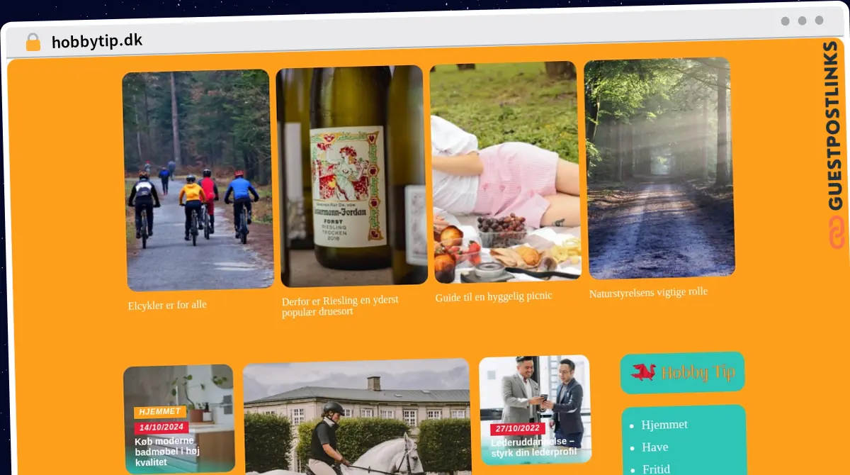 Publish Guest Post on hobbytip.dk