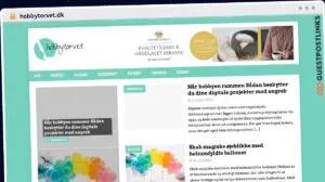 Publish Guest Post on hobbytorvet.dk