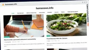 Publish Guest Post on homenews.info