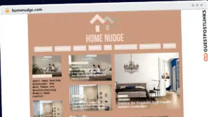 Publish Guest Post on homenudge.com