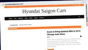 Publish Guest Post on hyundaisaigoncars.com