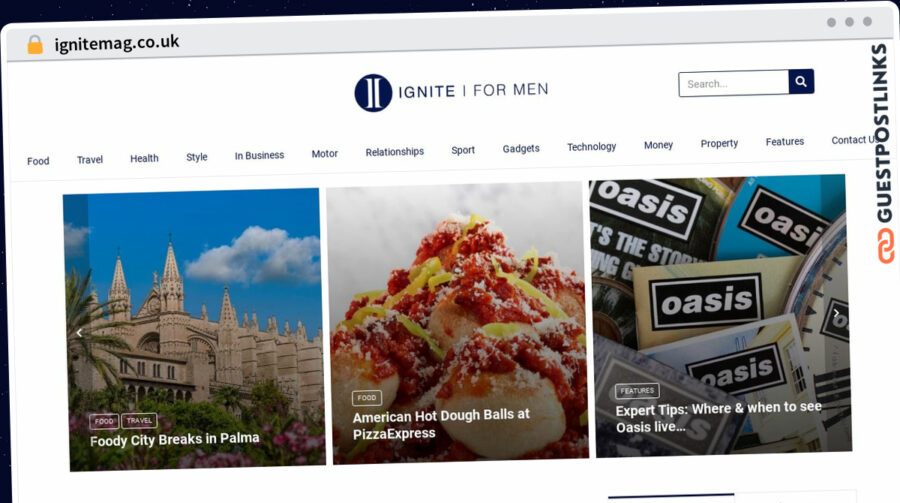 Publish Guest Post on ignitemag.co.uk
