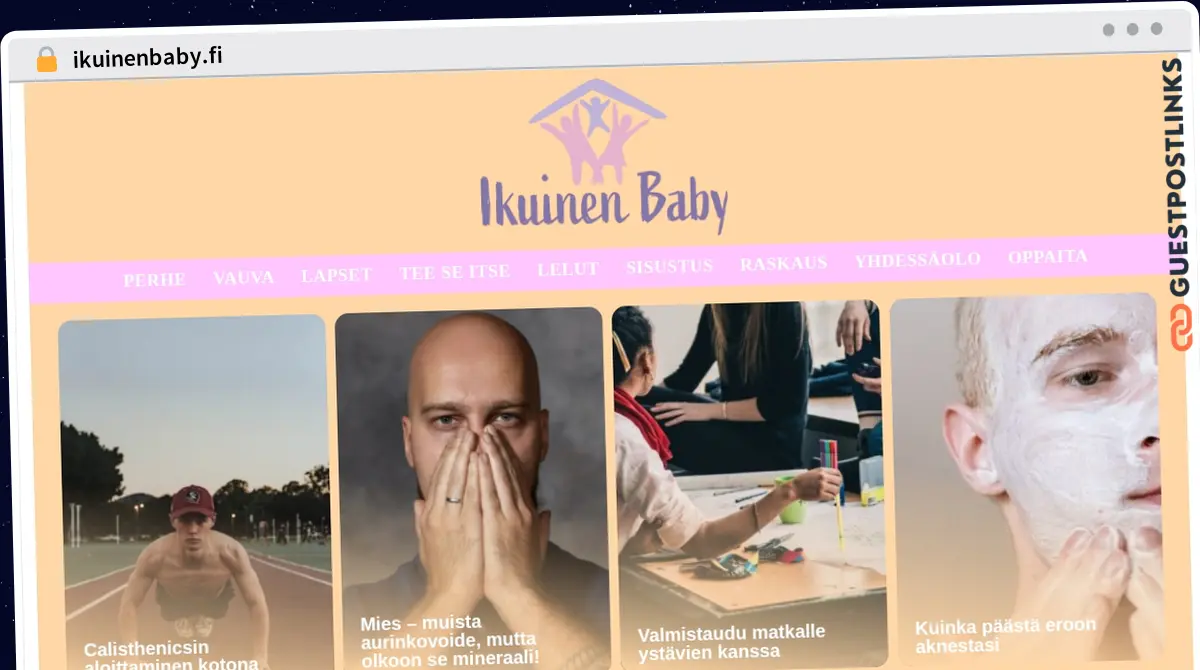 Publish Guest Post on ikuinenbaby.fi