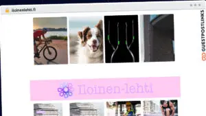 Publish Guest Post on iloinenlehti.fi