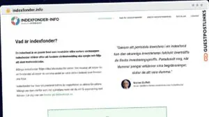 Publish Guest Post on indexfonder.info