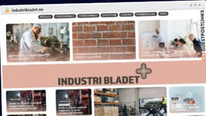 Publish Guest Post on industribladet.no