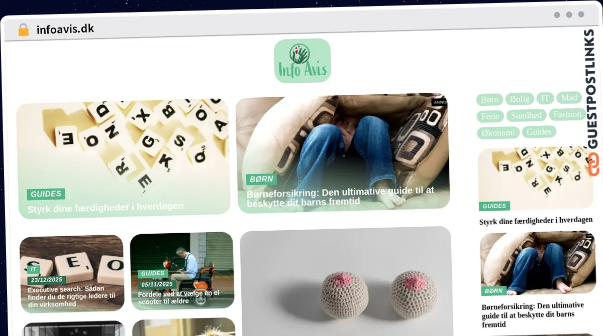 Publish Guest Post on infoavis.dk