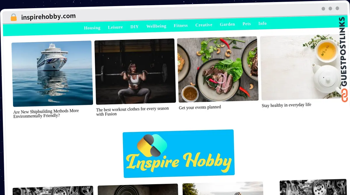 Publish Guest Post on inspirehobby.com