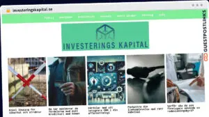 Publish Guest Post on investeringskapital.se