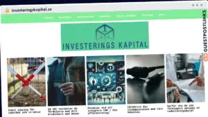 Publish Guest Post on investeringskapital.se