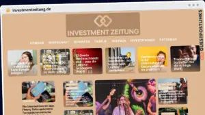 Publish Guest Post on investmentzeitung.de