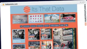 Publish Guest Post on itsthatdata.com
