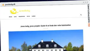 Publish Guest Post on jeresbolig.dk