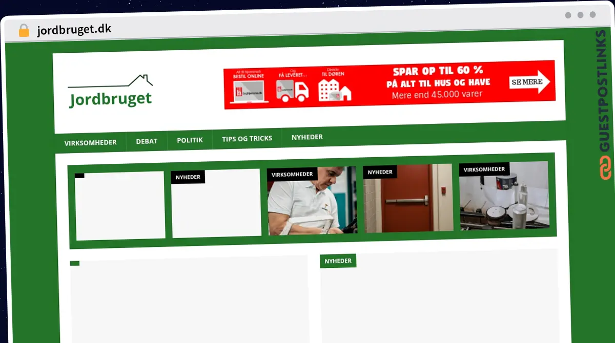 Publish Guest Post on jordbruget.dk