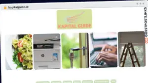 Publish Guest Post on kapitalguide.se