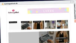 Publish Guest Post on katrineguldbaek.dk