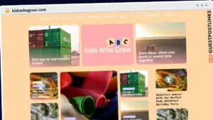 Publish Guest Post on kidswhogrow.com