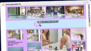 Publish Guest Post on kleidungsbedarf.de