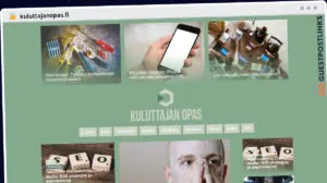 Publish Guest Post on kuluttajanopas.fi