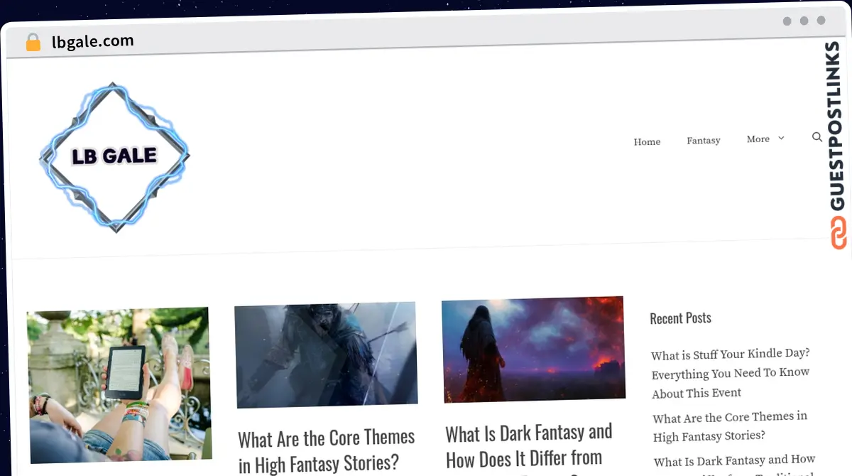 Publish Guest Post on lbgale.com