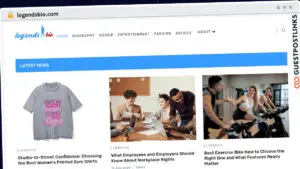 Publish Guest Post on legendsbio.com