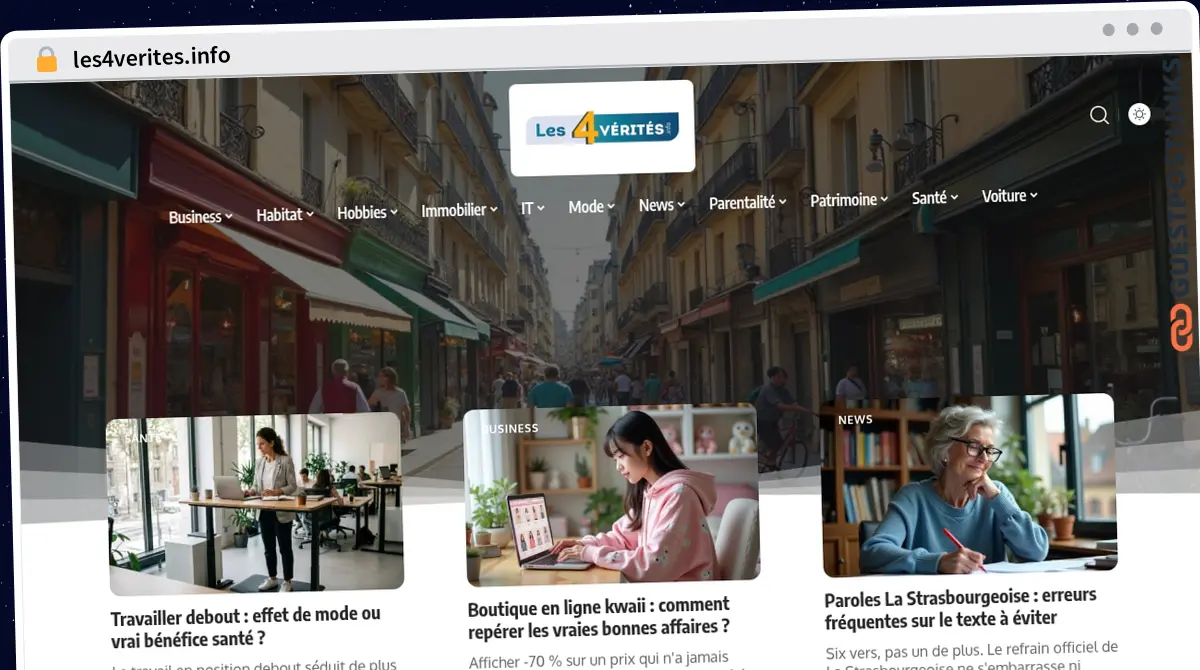Publish Guest Post on les4verites.info