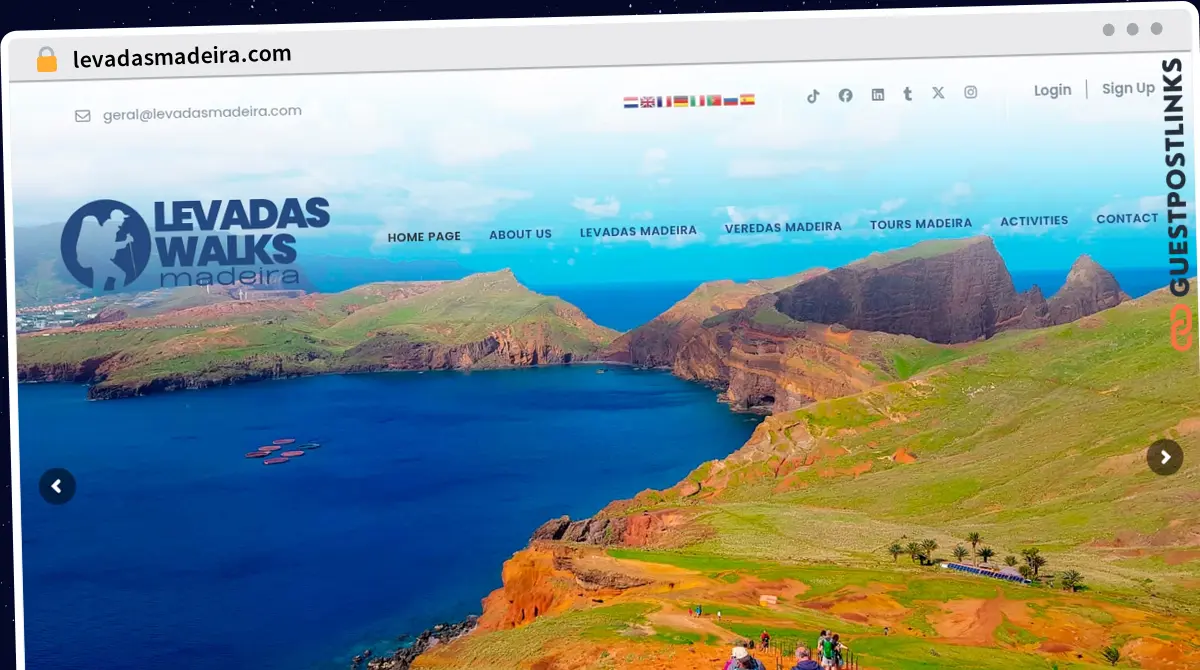 Publish Guest Post on levadasmadeira.com