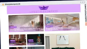 Publish Guest Post on lifestylekompass.de