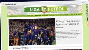 Publish Guest Post on ligafutbol.net