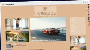 Publish Guest Post on livsguide.se