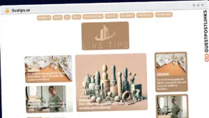 Publish Guest Post on livstips.se