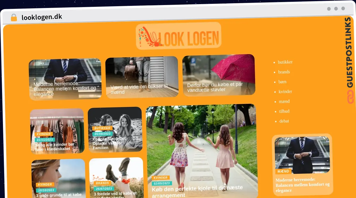 Publish Guest Post on looklogen.dk