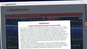 Publish Guest Post on lospettacolo.it
