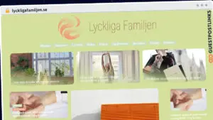 Publish Guest Post on lyckligafamiljen.se