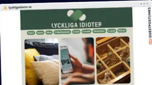 Publish Guest Post on lyckligaidioter.se