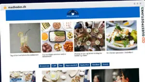 Publish Guest Post on madboden.dk
