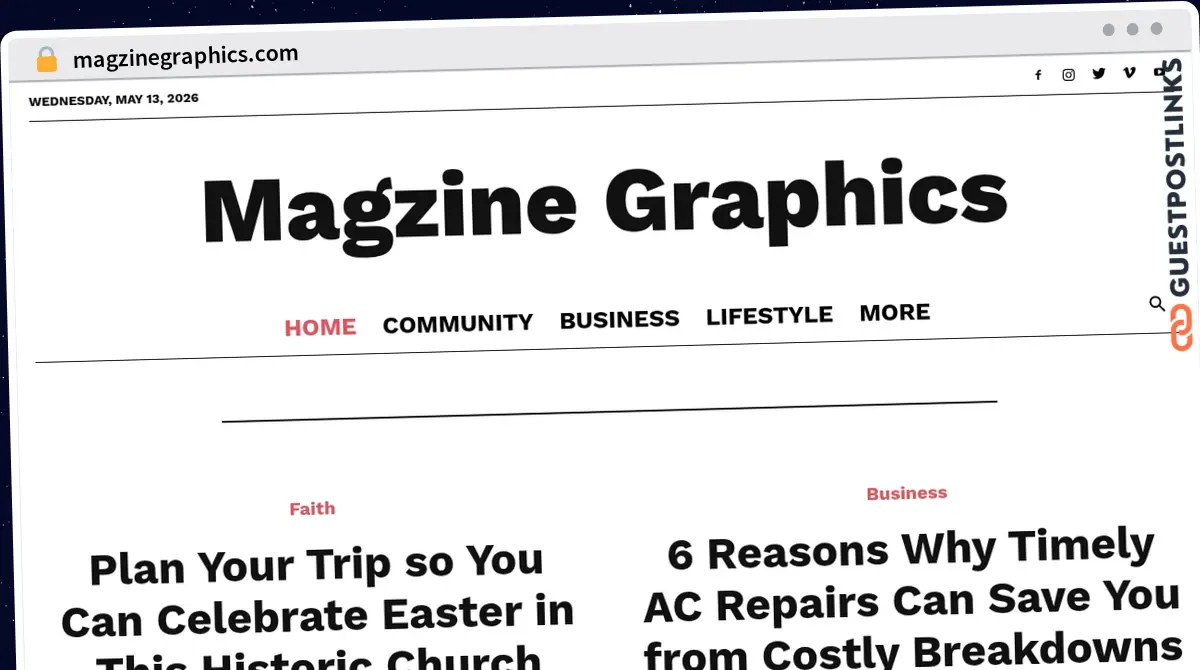 Publish Guest Post on magzinegraphics.com