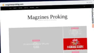 Publish Guest Post on magzinesproking.com