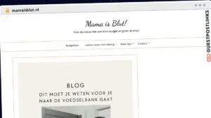 Publish Guest Post on mamaisblut.nl