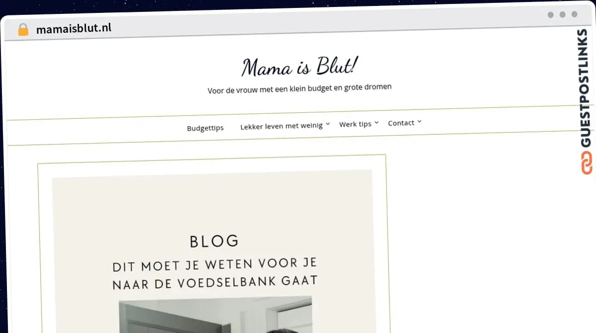 Publish Guest Post on mamaisblut.nl