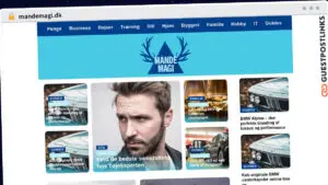 Publish Guest Post on mandemagi.dk