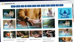 Publish Guest Post on mannmachts.de