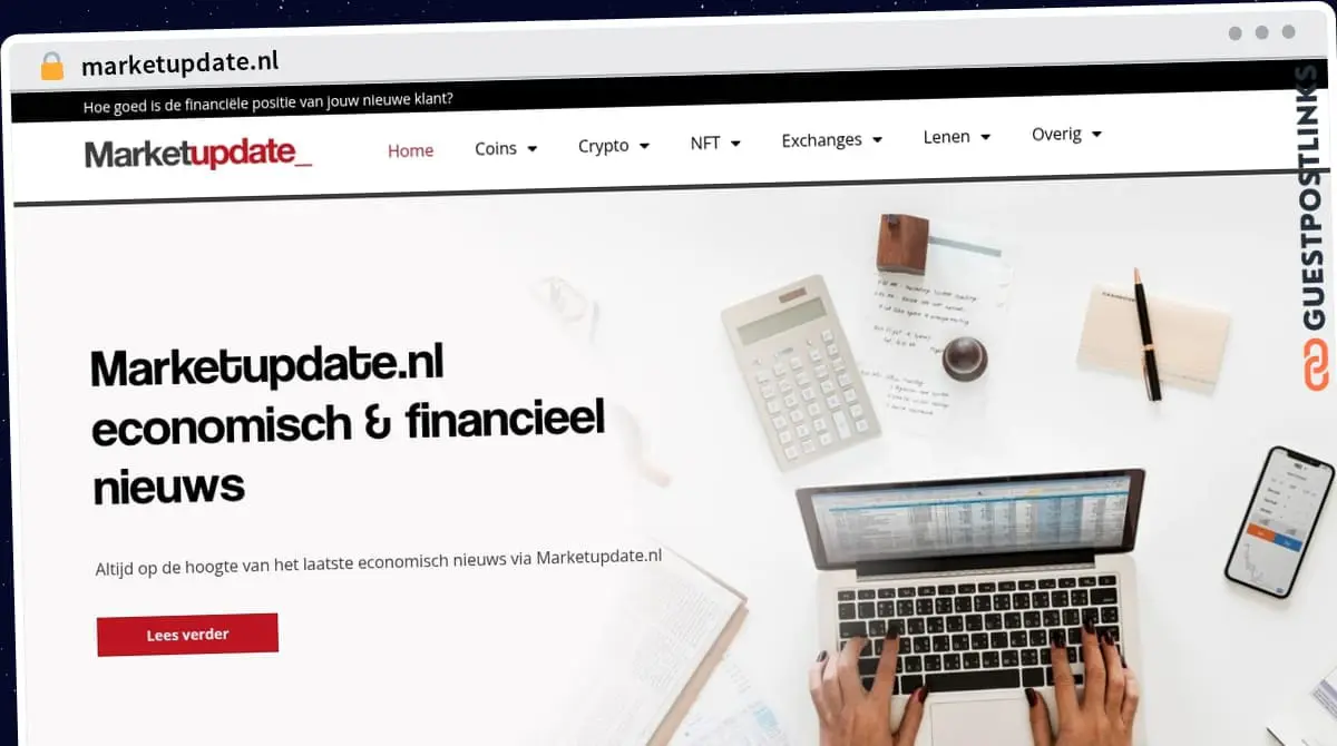 Publish Guest Post on marketupdate.nl