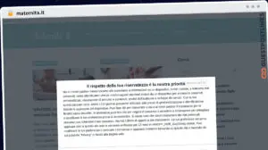Publish Guest Post on maternita.it